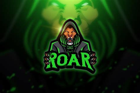 Roar Mascot And Esport Logo Mascot Cool Logo Game Logo Design