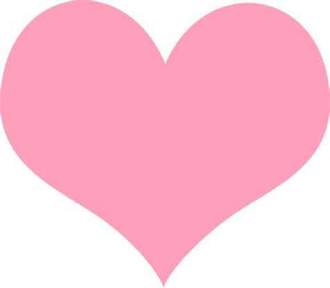 pink color heart clip art pink heart png download 851