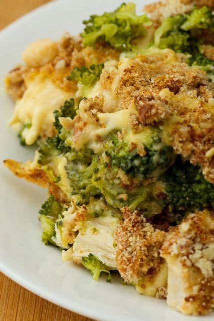 Chicken Divan Casserole With Broccoli And Cheddar Cheese Food Network