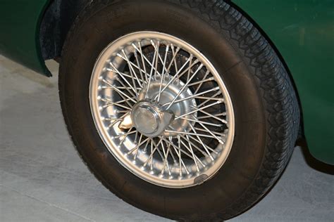 Mgb Wire Wheel The Wire Wheels Are In Perfect Condition A Flickr