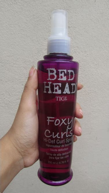 TIGI Bedhead Foxy Curls Hi Def Curl Spray Review