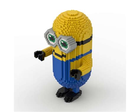 Lego Moc Large Scale Minion From Despicable Me By Otterbournelego