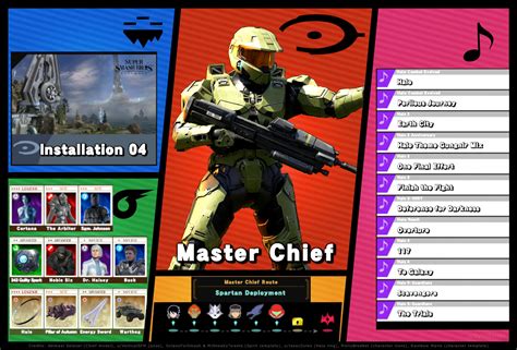 Master Chief For Smash Character Concept Rhalo