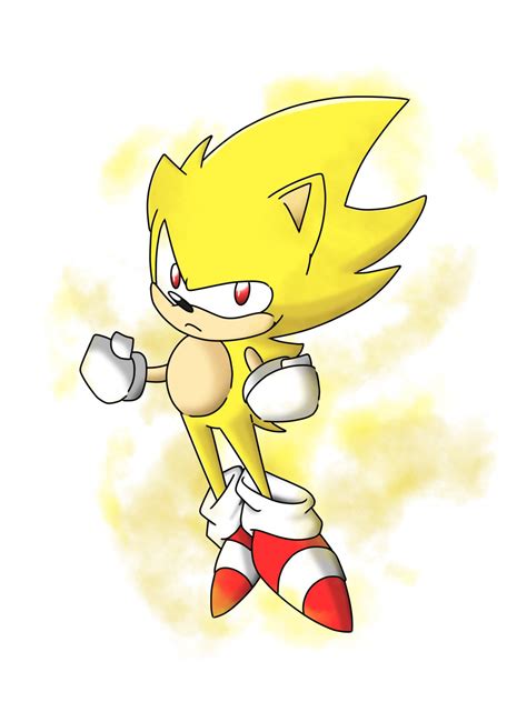 Drawing Of Super Sonic Sonic The Hedgehog Amino