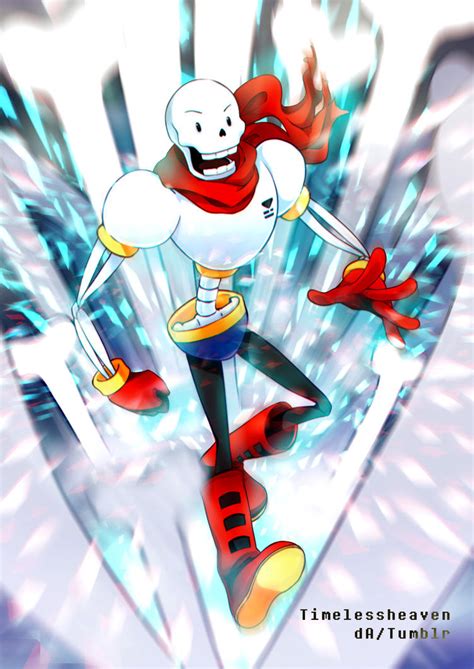 The Great Papyrus Undertale By Timelessheaven On Deviantart