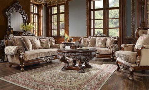Homey Design Hd 562 Gertrude Formal Living Room Set