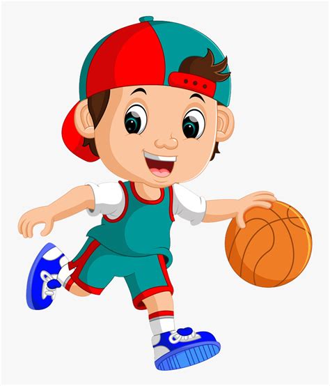 Image Free Player Royalty Free Clip Boy Playing Basketball Clipart