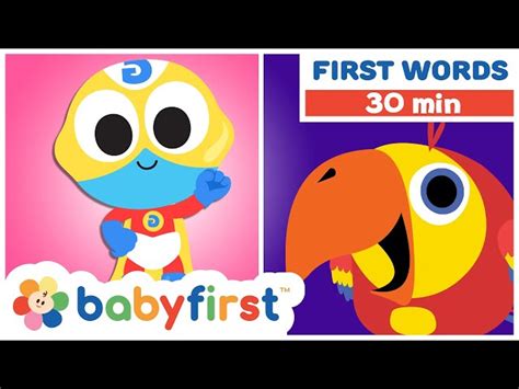 Toddler Learning Video Words W Color Crew And Larry Baby Learning First