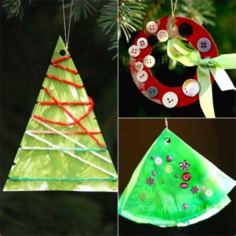 As an amazon associate i earn from qualifying purchases. 30 Easy Kids' Christmas Ornaments to Make at Home