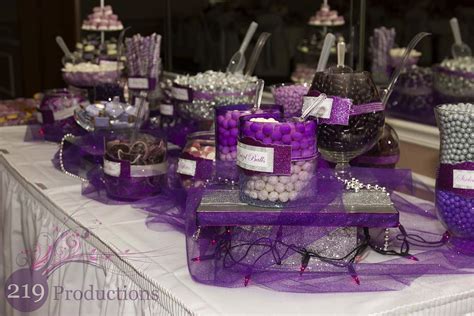 60 awesome purple candy table for your wedding purple candy buffet wedding purple candy