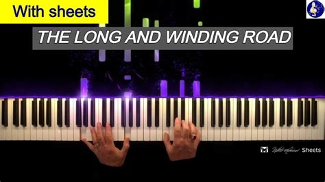 The Long And Winding Road Piano Accompaniment Youtube