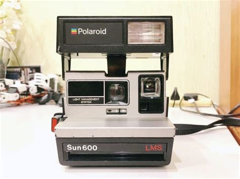 Polaroid Sun 600 Lms Instant Film Camera Photography Cameras On Carousell