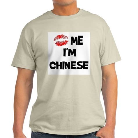 Kiss Me Im Chinese Light T Shirt Kiss Me Im Chinese Ash Grey T Shirt By Kiss Me T Shirts