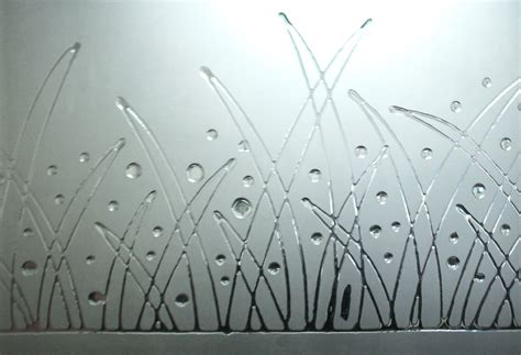 Acid Etched Glass Pattern Omc130 Palace Of Glass