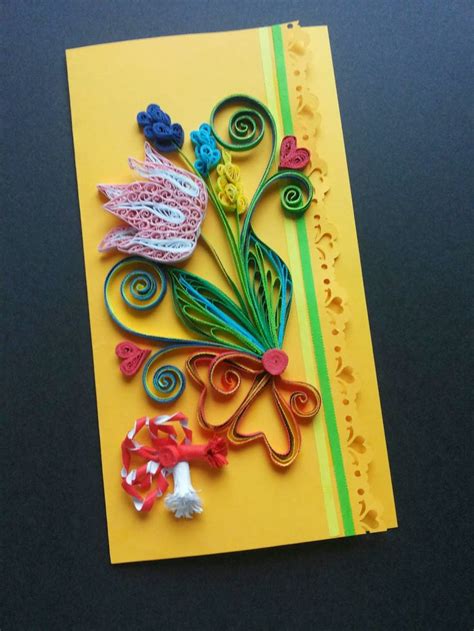 59 Best Quilling Flowers Tulips Images On Pinterest Quilling Flowers Quilling Cards And