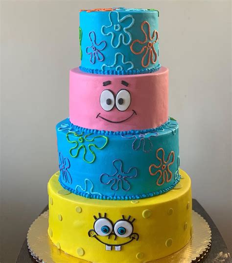 15 Cool And Quirky Spongebob Cake Ideas And Designs