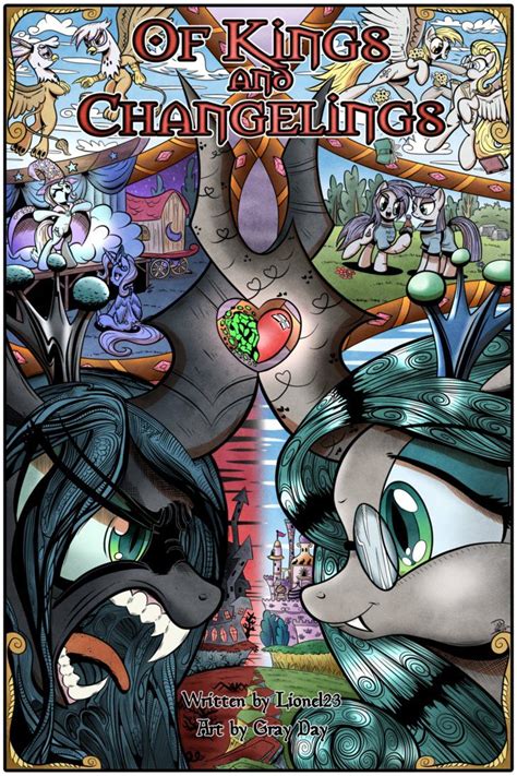 Of Kings And Changelings Cover By Gray Day On DeviantArt My Babe Pony Cartoon My Babe