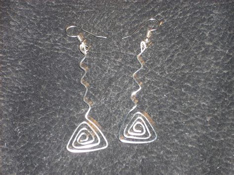 Naomi S Designs Handmade Wire Jewelry Funky Silver Wire Wrapped