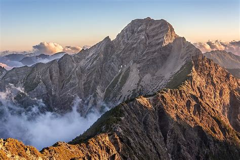 What Is The Highest Mountain In Taiwan Worldatlas