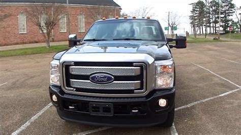2016 Ford F250 Platinum Test Drive Youtube