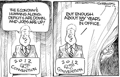 Editorial Cartoon Clinton At The Convention The Columbian