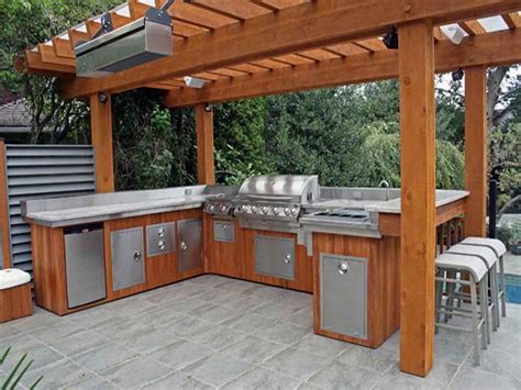 Outdoor Bbq Ideas Kitchen Cabinets Outdoor Kitchen Plans Modular