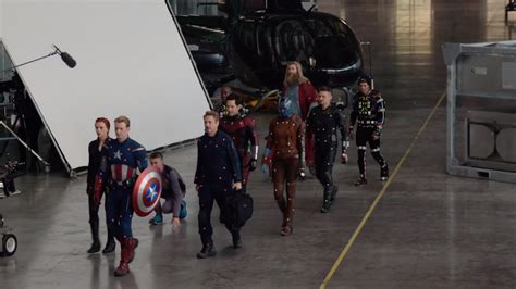 See 22 Behind The Scenes Images From Avengers Endgame