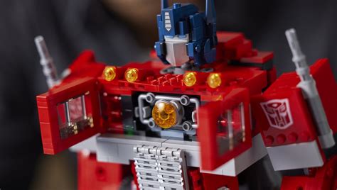 From Robot To Truck Optimus Prime Made Of Lego Is A True Transformer