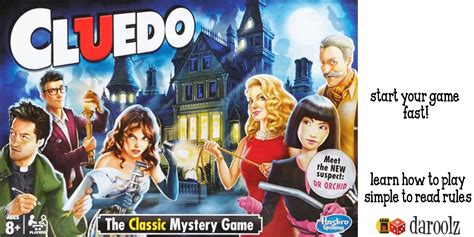 Learn How To Play With Simple To Read Cluedo Rules
