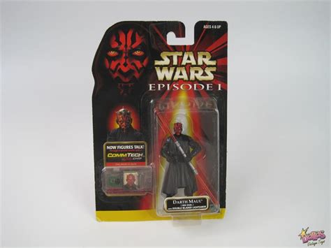 1998 Hasbro Star Wars Episode I Commtech Darth Maul Jedi Duel 1b