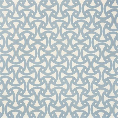 Sample Schumacher X Trina Turk Santorini Print Fabric In Sky Chairish