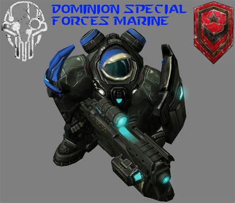 Sc2 Dominion Special Forces Marine Hd Files Hammers Assets