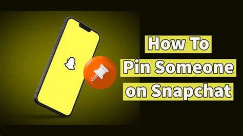 How To Pin Someone On Snapchat 2022 Iphone And Android