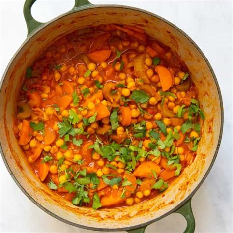 Minute Chickpea Stew Healthy Living James