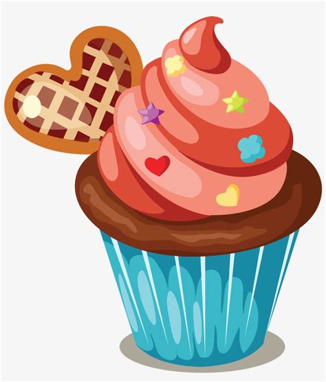 Cupcake Icing Birthday Cake Muffin Clip Art Cakes And Cupcakes