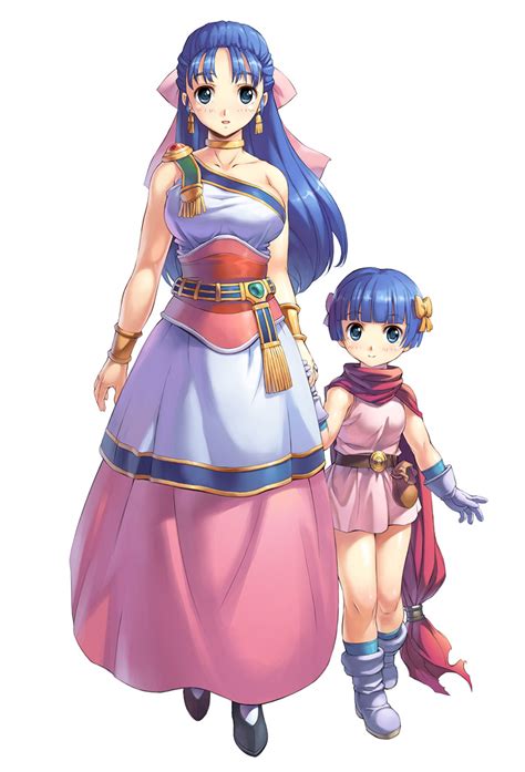 Uchiu Kazuma Flora Dq5 Heros Daughter Dq5 Dragon Quest Dragon