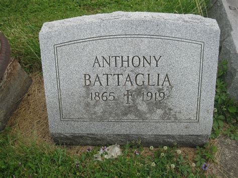 Anthony Battaglia 1865 1919 Find A Grave Memorial