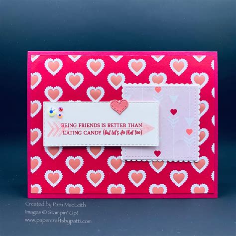 Papercrafts By Patti From My Heart Suite For Stampin Pretty Sketchbook