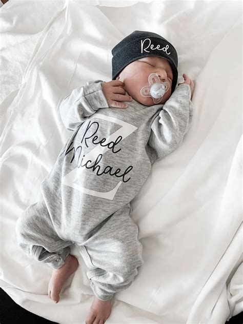 Newborn Boy Coming Home Outfit Boy Going Home Outfit Baby Etsy