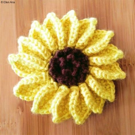 Charming Crochet Sunflower Ideas And Free Patterns Crochet Flower