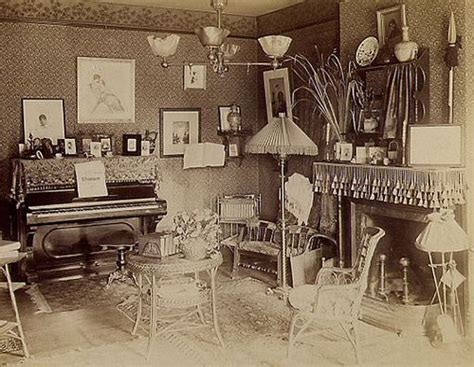 Parlor 1890s Victorian Decor Vintage Interior Decor Victorian Interior
