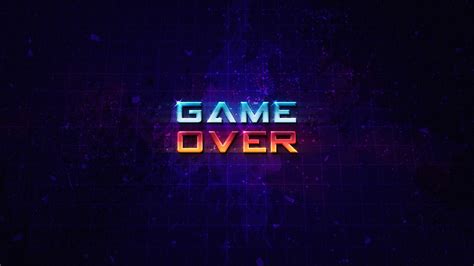 Game Over Wallpaper Backiee