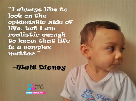 Quote Of The Week Optimism Walt Disney Reading Ruffolos