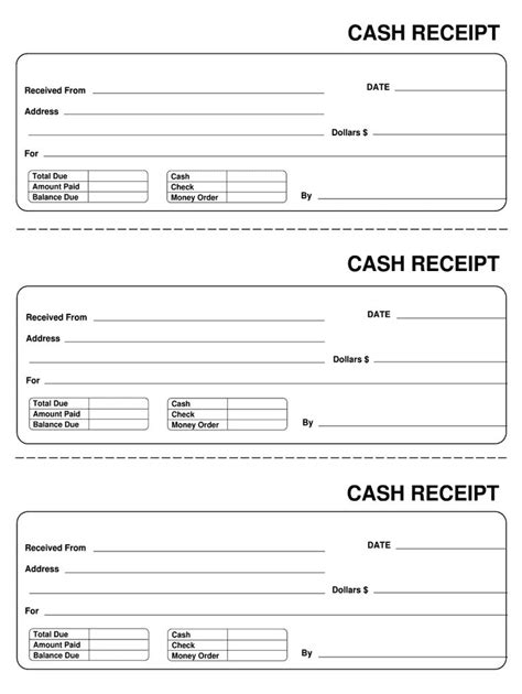 What is a money order? Receipt Template - Fill Out And Sign Printable Pdf Template | Signnow pertaining to Blank Money ...