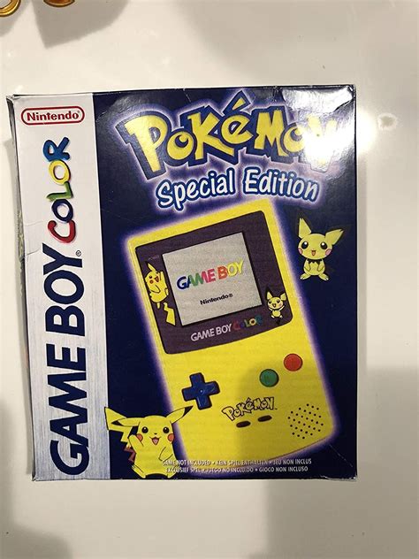 Game Boy Color Konsole Pikachugelb Amazonde Games