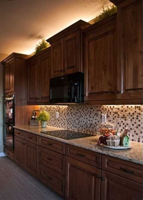 Put them to work with our easy ideas for storage and decoration. LED Decorating Lights_41 | Above kitchen cabinets, Light ...