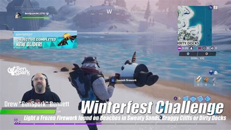 'fortnite' update 11.31 has arrived with battle labs and the presumed start of winterfest. Fortnite WINTERFEST - Light a Frozen Firework Locations ...