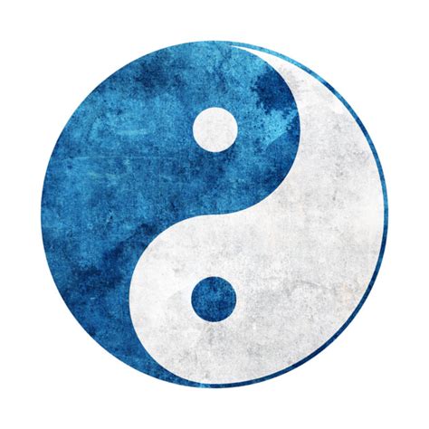 Blue Yin Yang Symbol Yin Yang T Shirt Teepublic