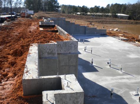 Raleigh Concrete Stem Wall Slabs Ocmulgee Concrete Services