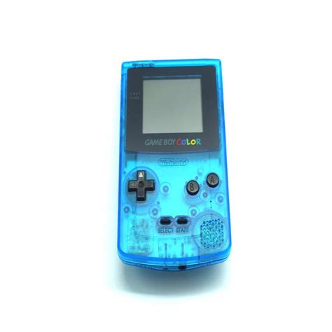 Nintendo Game Boy Color Bleu Transparent Reconditionné Back Market